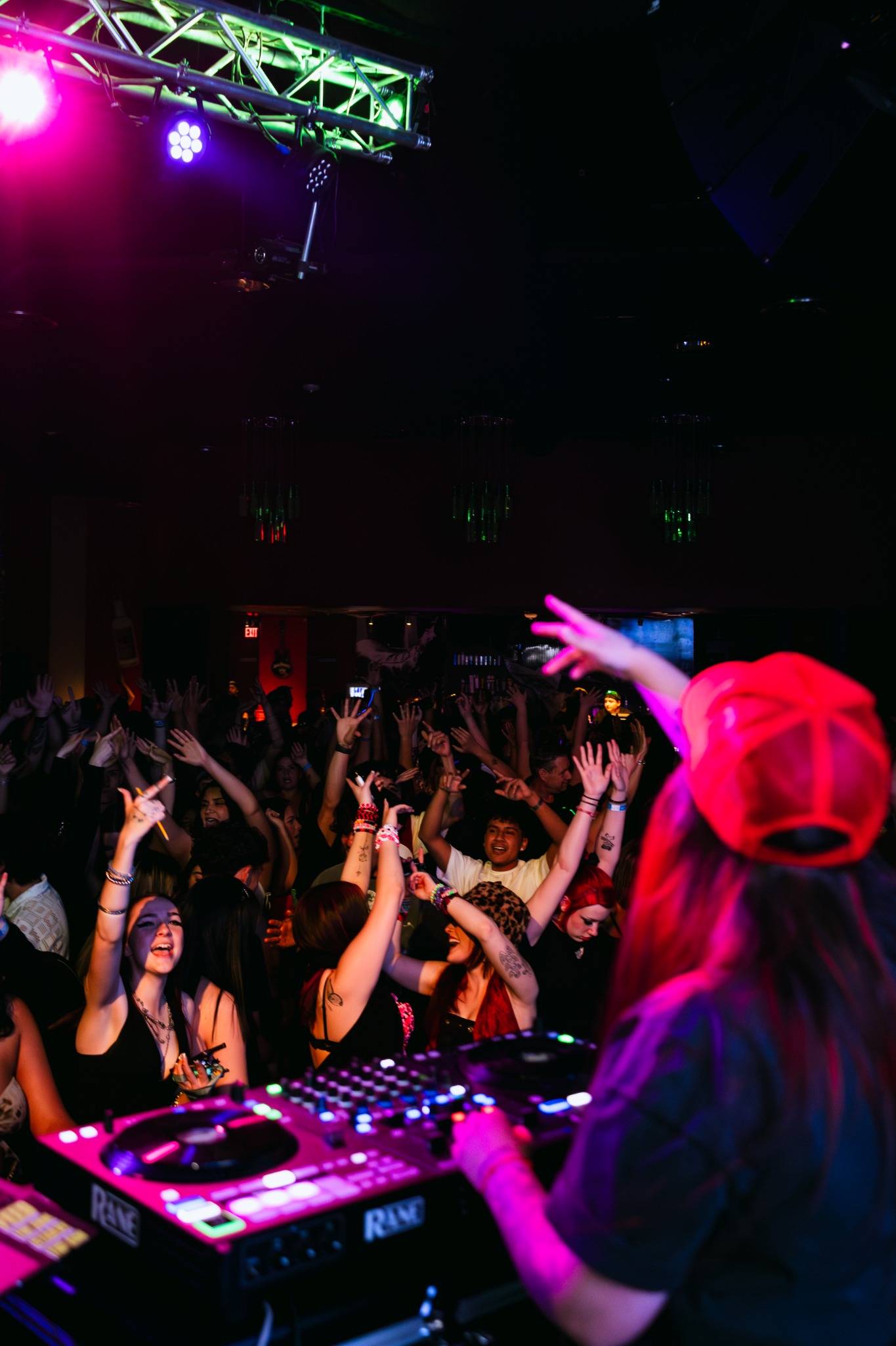 Crowd at a DJ Mischievous set