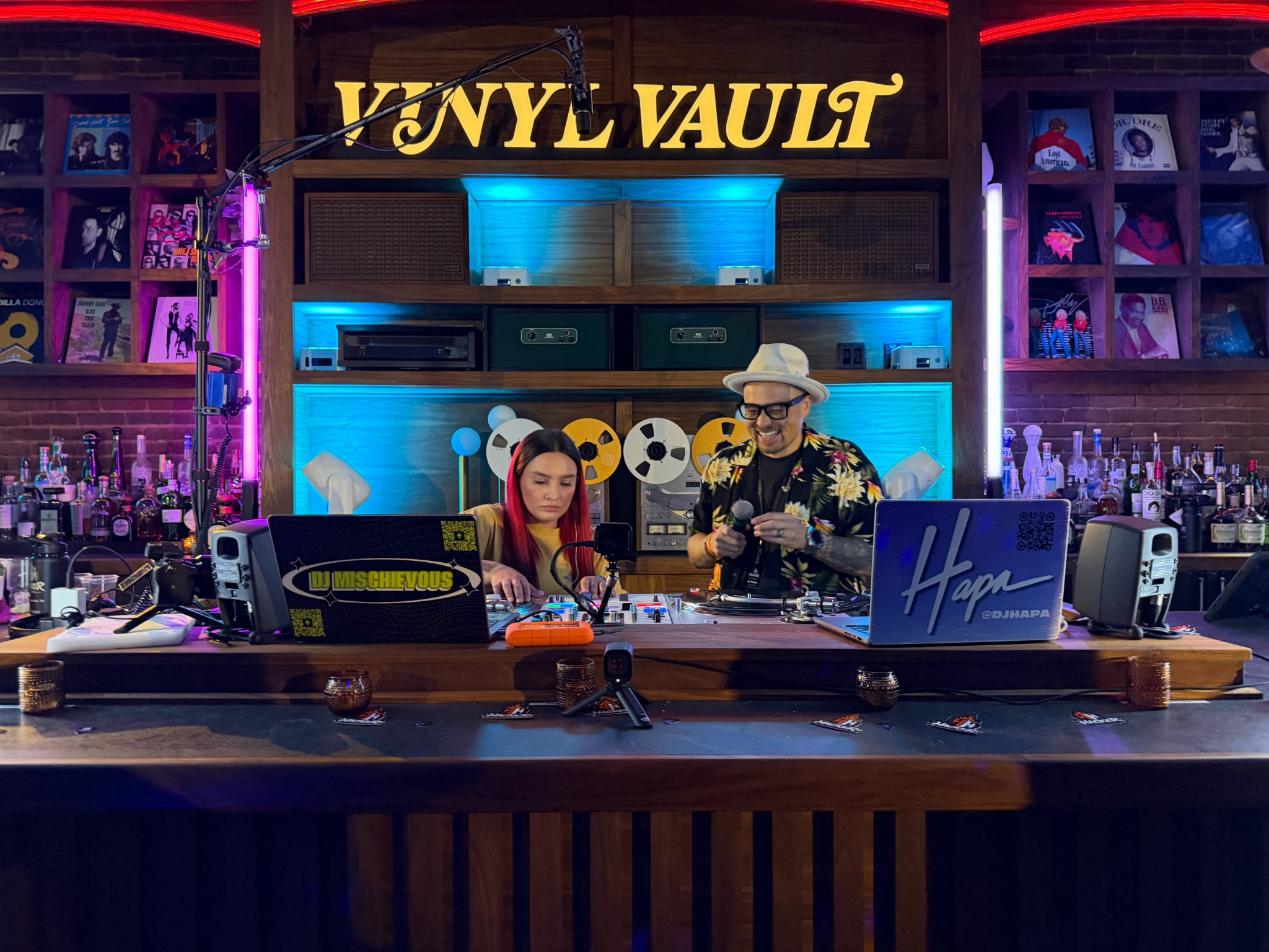 DJ Mischievous at Vinyl Vault
